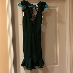 Forest Green Dress